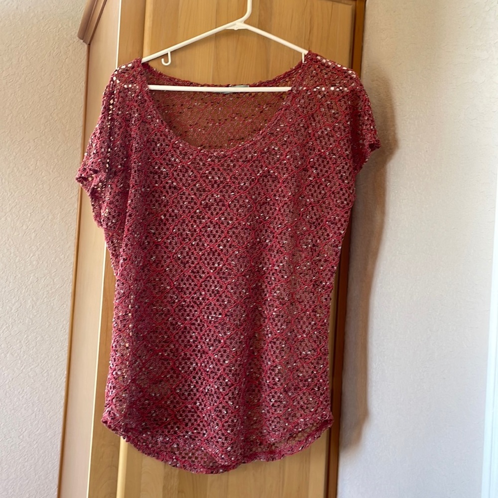 XL Pink Maurice’s Mesh Tee